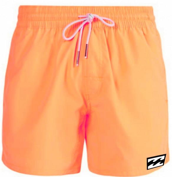 Billabong Boardshort/Badehose Volley ALL DAY LAYBACK "16 neon orange Herren NEU