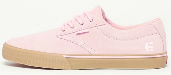 Etnies Jameson Vulc Schuh in rosa mit gumfarbener Sohle Herren NEU