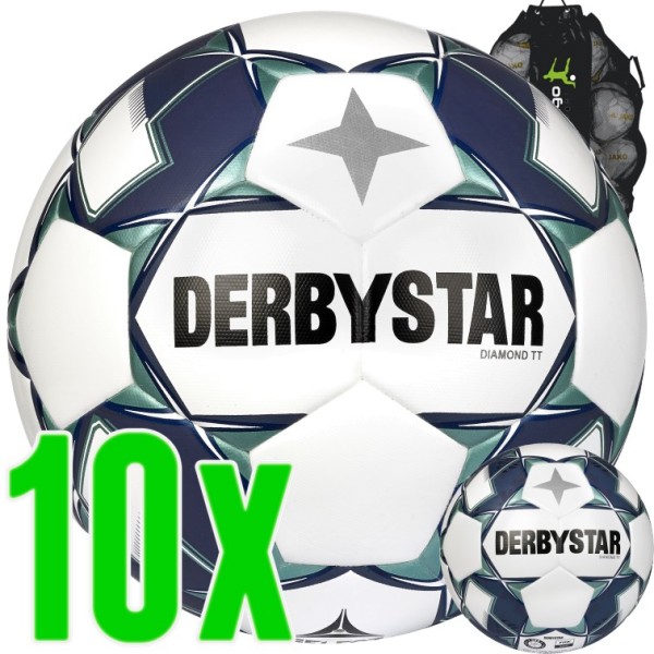 10er Ballpaket Derbystar Diamond TT DB Trainingsfußball