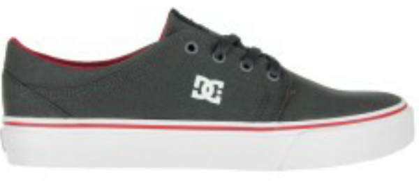 DC Shoes Youth Trase TX dk shadow/white/athletic red Kinder Skaterschuh Boys NEU