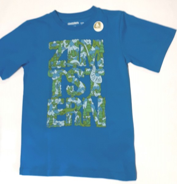 Zimtstern T-Shirt Young Boys LETZ TSYB aqua(blau) Kinder Jungs NEU