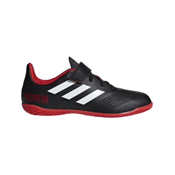 Adidas Predator Tango 18.4 IN Hallenschuh Kinder schwarz rot