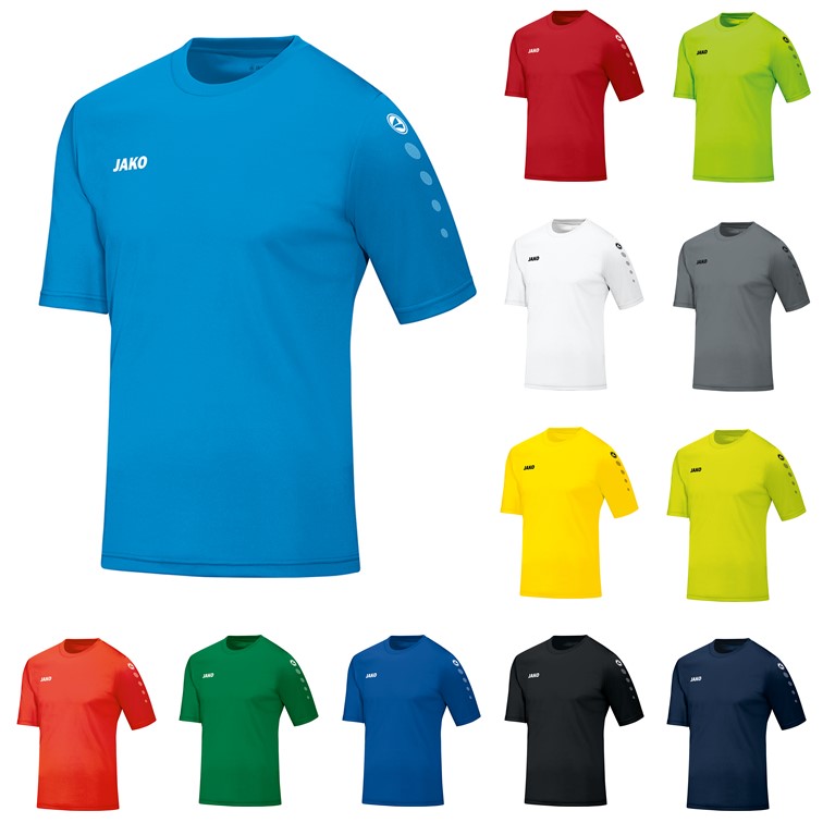 Jako Fußball T-Shirt Classico Herren Fußballshirt Kurzarmtrikot blau 