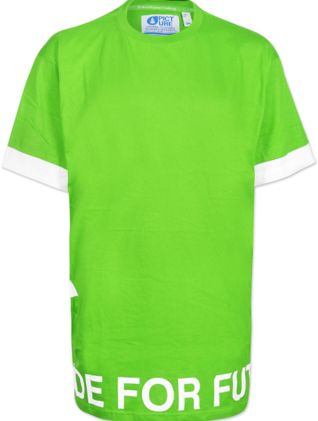 Picture Organic Clothing ANDY Tall Tee Shirt green Boardershirt Herren NEU