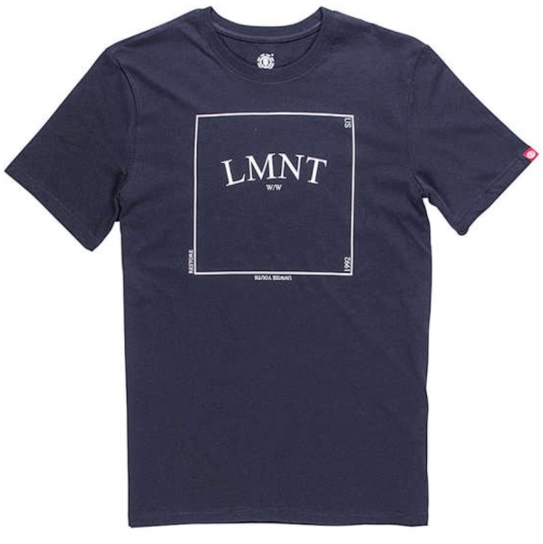 Element T-Shirt LMNT dunkelblau mit Druck Herren