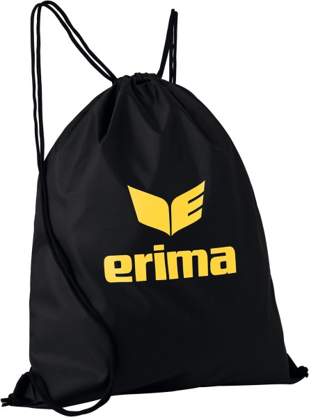 Erima Club 5 Line Turnbeutel schwarz gelb