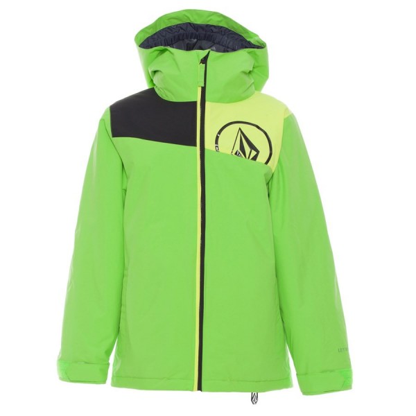 Volcom Youth Scouler Ins Regenjacke/Ski-/Snowboardjacket Jacket grün NEU