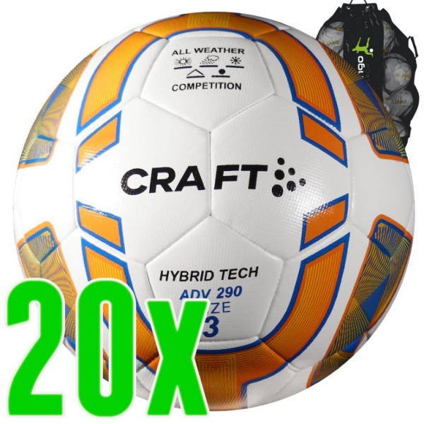 20er Ballpaket Craft Kinder Fußball Hybrid Exclusiv