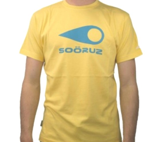 SOÖRUZ T-Shirt STICK(b-yellow ) mit Druck Herren NEU