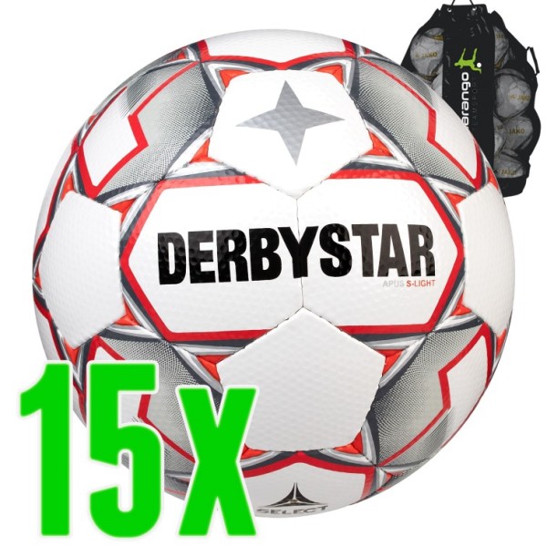 15er Ballpaket Derbystar Apus S-Light Fußball