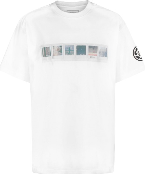 Element x Polaroid T-Shirt JAAKO Tee weiß Herren NEU