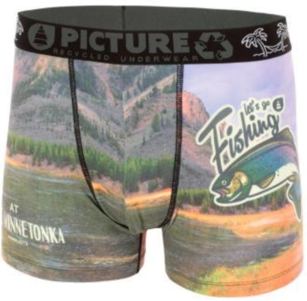 Picture Organic Boxer Short Underwear Fishing recyceltes Produkt Herren NEU