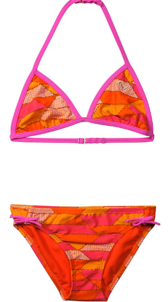 Roxy Girl Bikini Triangle Set Tiki paradise NEU