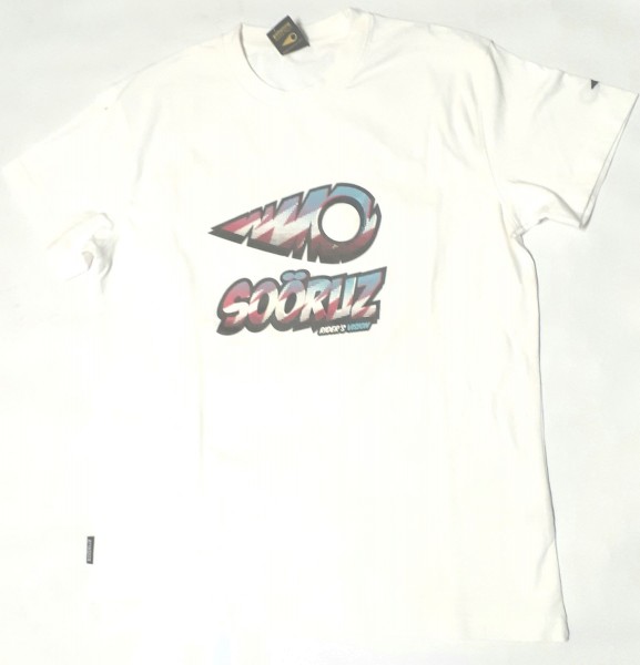 SOÖRUZ T-Shirt LOGO (b-white ) mit Druck Herren NEU