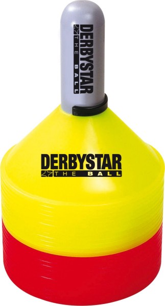 Derbystar Markierungshütchenset 24 Stück 8cm Höhe