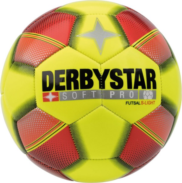 Derbystar Soft Pro S-Light Futsal gelb rot